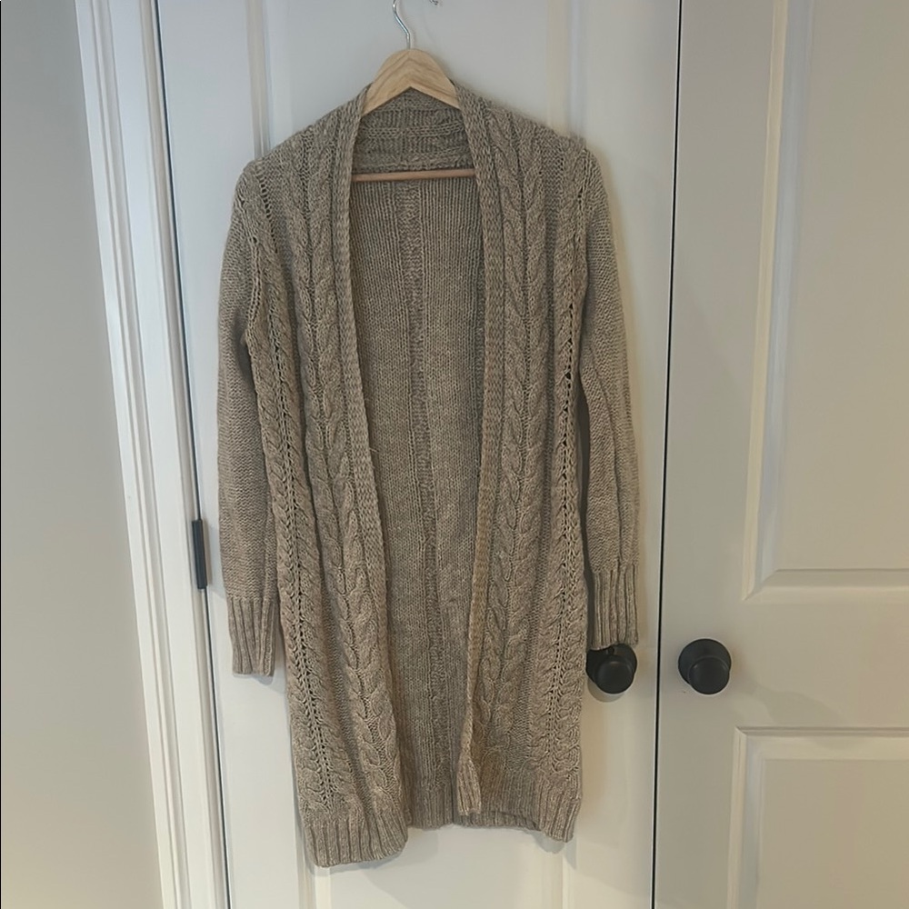 Cozy Cable Knit Cardigan Sweater